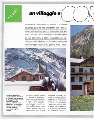 articolo di Brava Casa su Cortina Alta