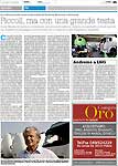 Pagina del quotidiano 'Il Padova' del 17/09/09