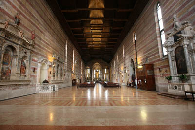 Interno Chiesa degli Eremitani