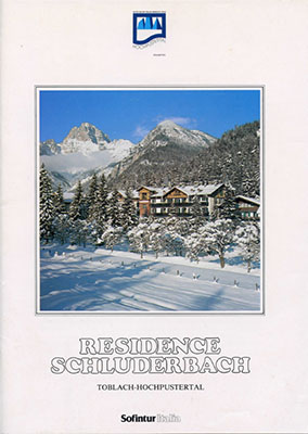 depliant Cortina Alta in tedesco