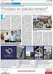Pagina del quotidiano 'Il Padova' del 25/09/08