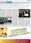 Pagina del quotidiano 'Il Padova' del 31/08/09