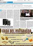 Pagina del quotidiano 'Il Padova' del 29/10/09