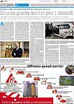 Pagina del quotidiano 'Il Padova' del 13/04/10