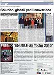 Pagina del quotidiano 'Il Corriere del Veneto' del 28/10/10
