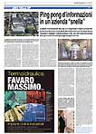 Pagina del quotidiano 'Il Corriere del Veneto' del 17/11/11