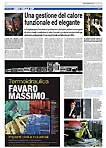 Pagina del quotidiano 'Il Corriere del Veneto' del 29/12/11