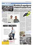 Pagina del quotidiano 'Il Corriere del Veneto' del 12/01/12