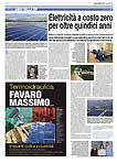 Pagina del quotidiano 'Il Corriere del Veneto' del 22/03/12