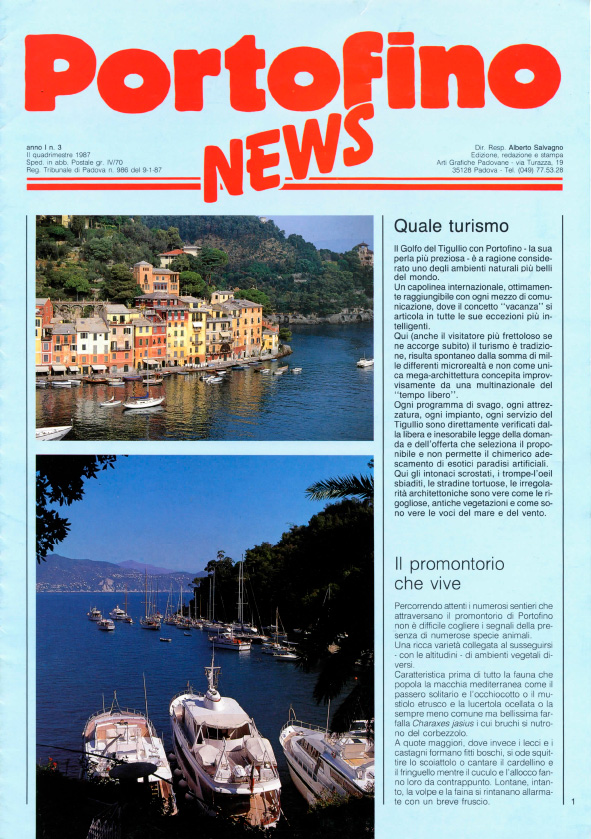 rivista Portofino News