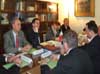 Il tavolo dell'incontro