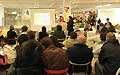 Un momento dell'incontro presso il megastore Ikea